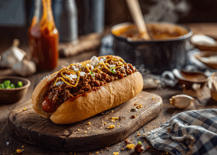 Special Beef Chili Dog
