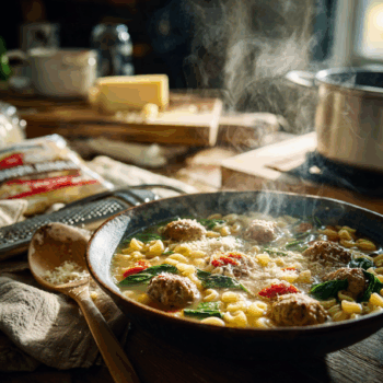 Little Turkey Meatball Soup