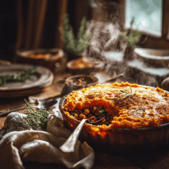 Filling Sweet Potato And Extra Lean Ground Turkey Pie