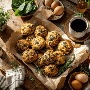 Easy Chicken And Spinach Breakfast Sausage2