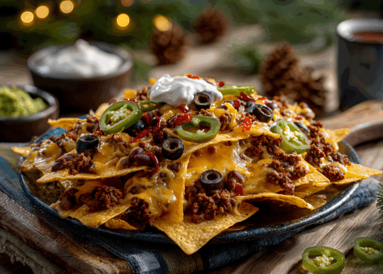Scrumptious Beef Nachos