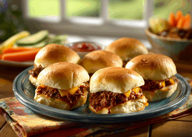 Hearty Vegetable-Packed Beef Slider Recipe