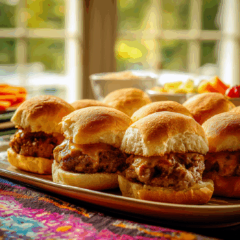 Hearty Vegetable-Packed Beef Slider Recipe