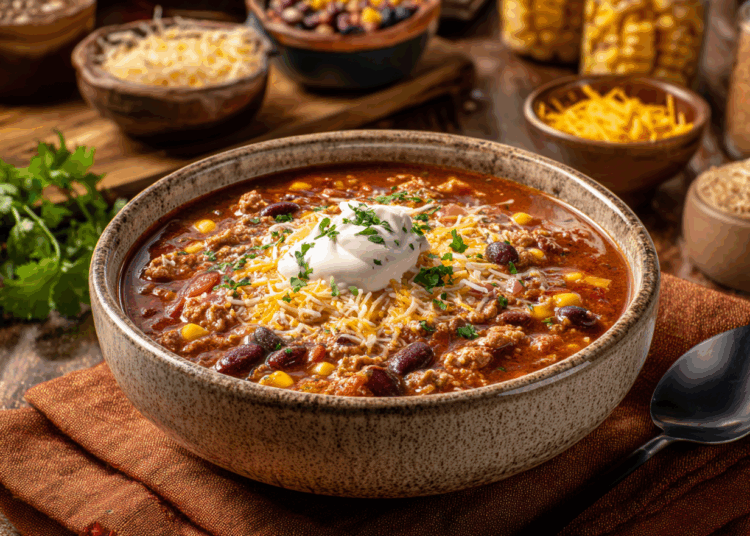 Easy Turkey Taco Soup