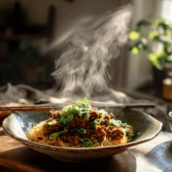 Flavourful Dan Dan Noodles