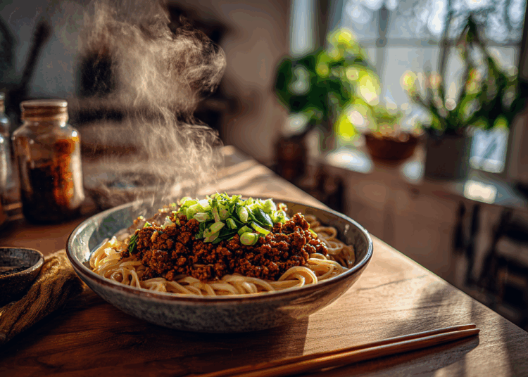 Flavourful Dan Dan Noodles