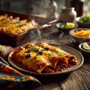 Easy Beef Enchiladas