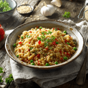 Hearty Gluten-Free Quinoa With Ground Turkey