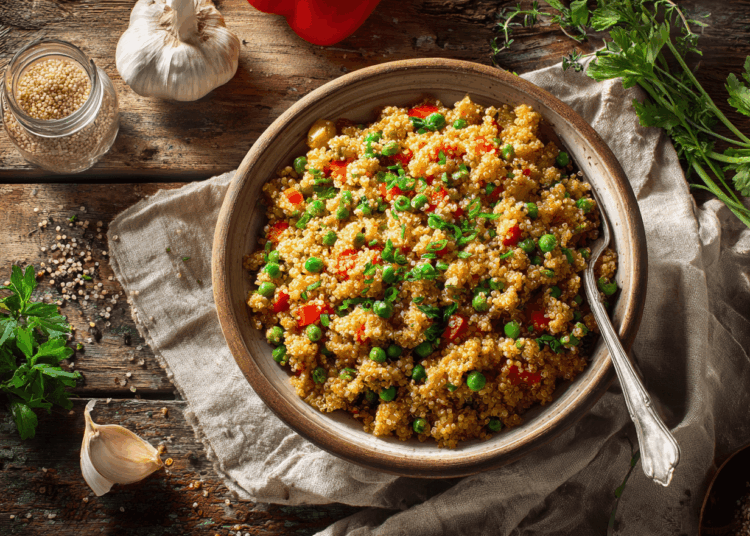 Hearty Gluten-Free Quinoa With Ground Turkey