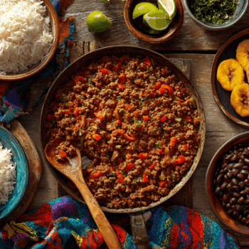 Tasty Ground Beef Picadillo
