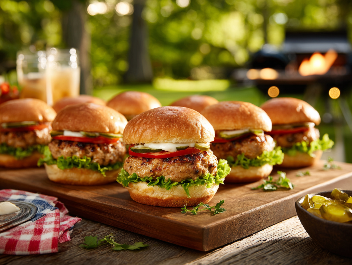 Easy And Tasty Turkey Burgers2