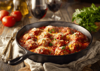 Delicious Turkey Rice Meatballs With Red Wine