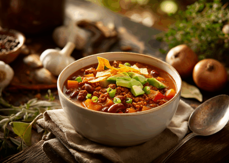 Special Turkey And Pumpkin Red Bean Chili