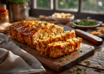 Tastiest Buffalo Chicken Meatloaf