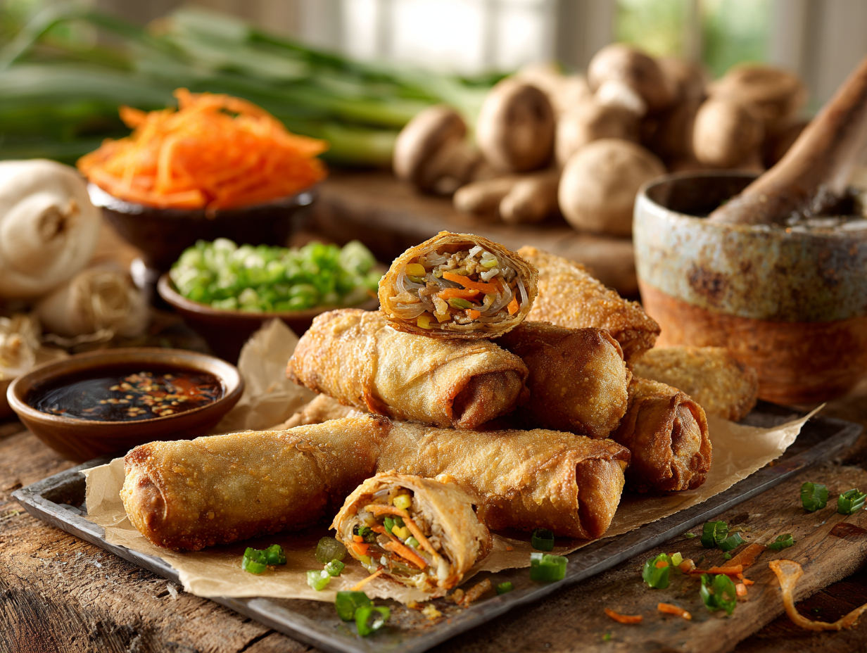 Easy Egg Rolls Recipe 2 Easy Egg Rolls Recipe2
