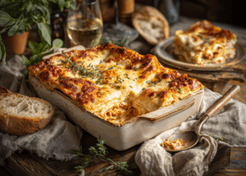 Simple Classic Chicken Lasagna