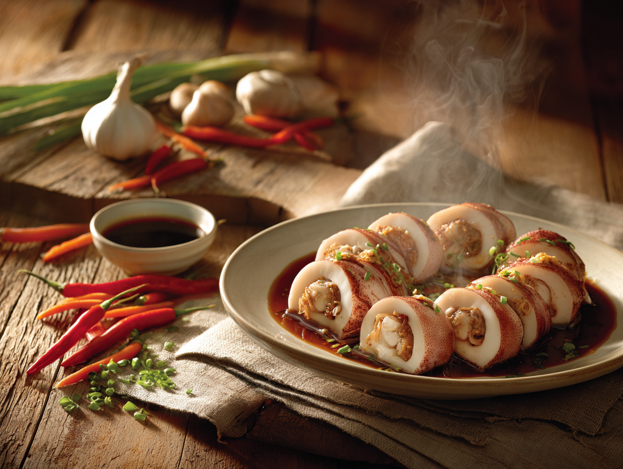 Satisfying Pork Stuffed Squid2
