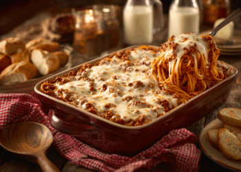 Full Bodied Turkey Baked Spaghetti