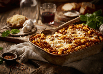 Spicy Rotini Bake 1