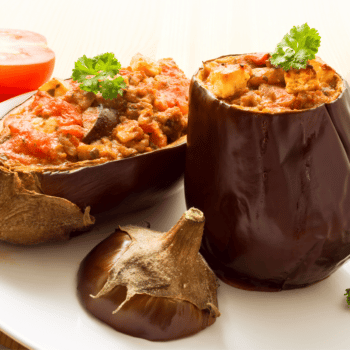 Savoury Bolognese-Stuffed Aubergine 2 Bolognese-Stuffed Aubergine