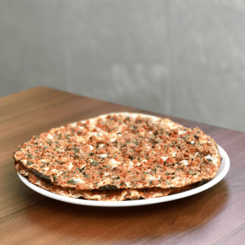 Turkish Lamb Pizza