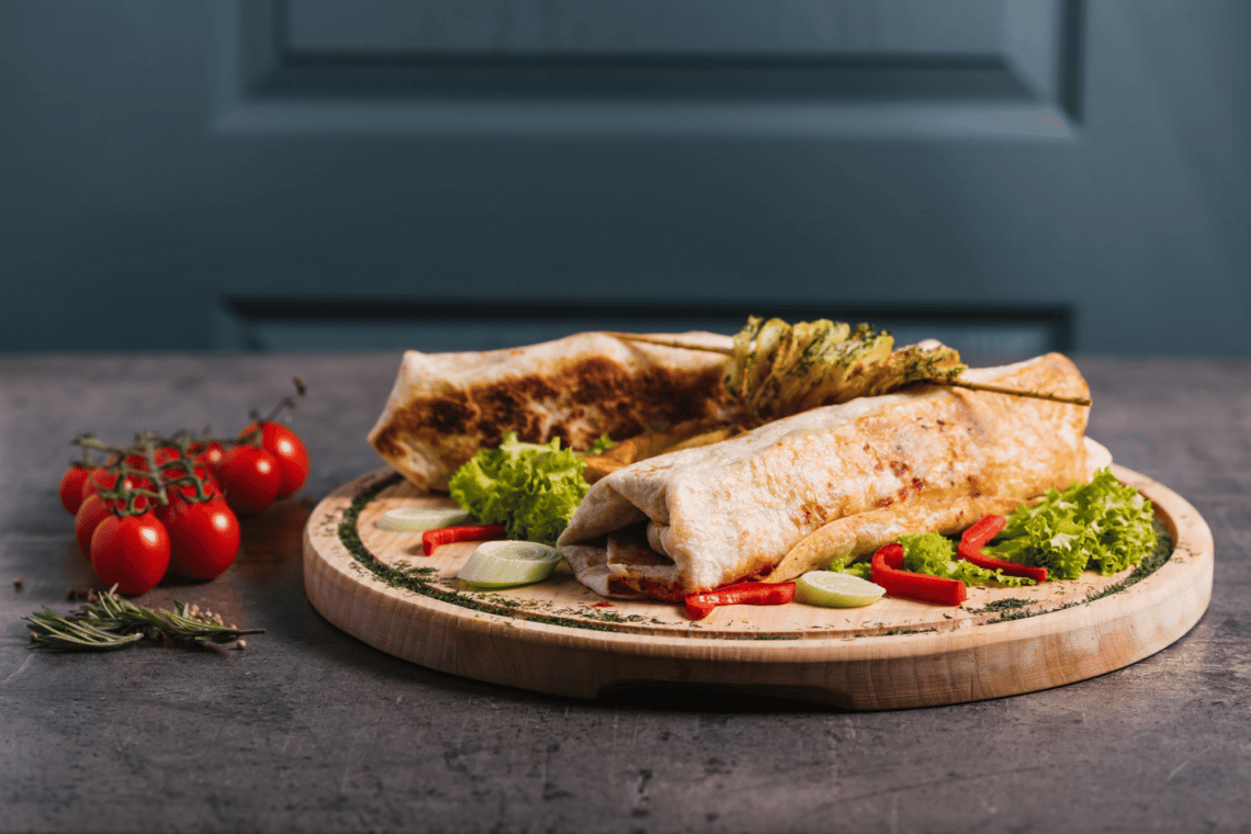 Healthy Turkey-Stuffed Burrito
