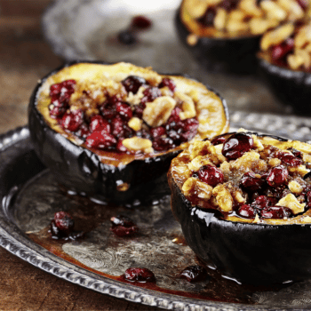 Turkey Stuffed Acorn Squash