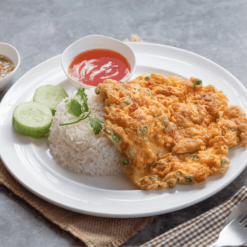Healthy Thai Minced Pork Omelette 2 Thai Minced Pork Omelette