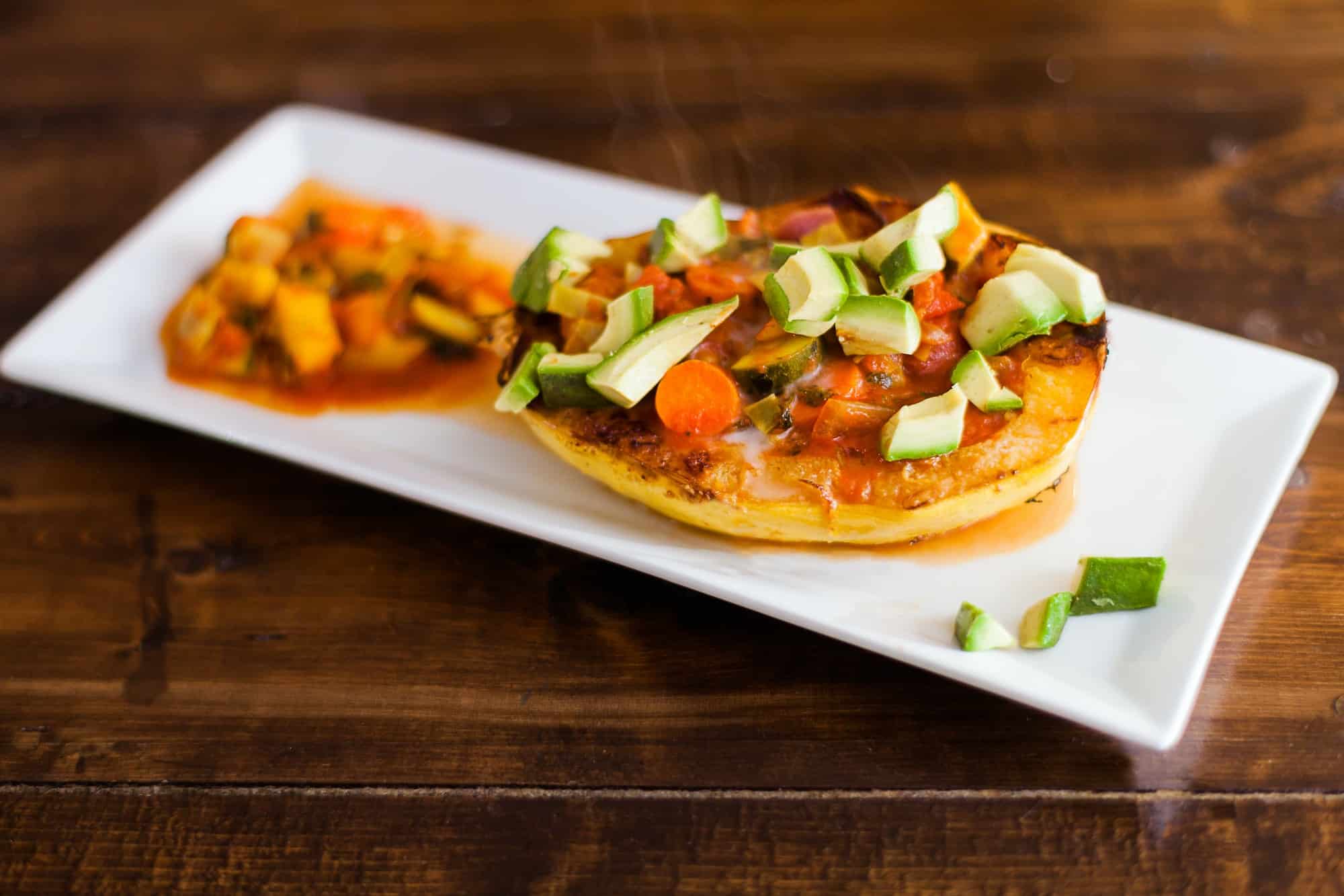 Savoury Stuffed Spaghetti Squash