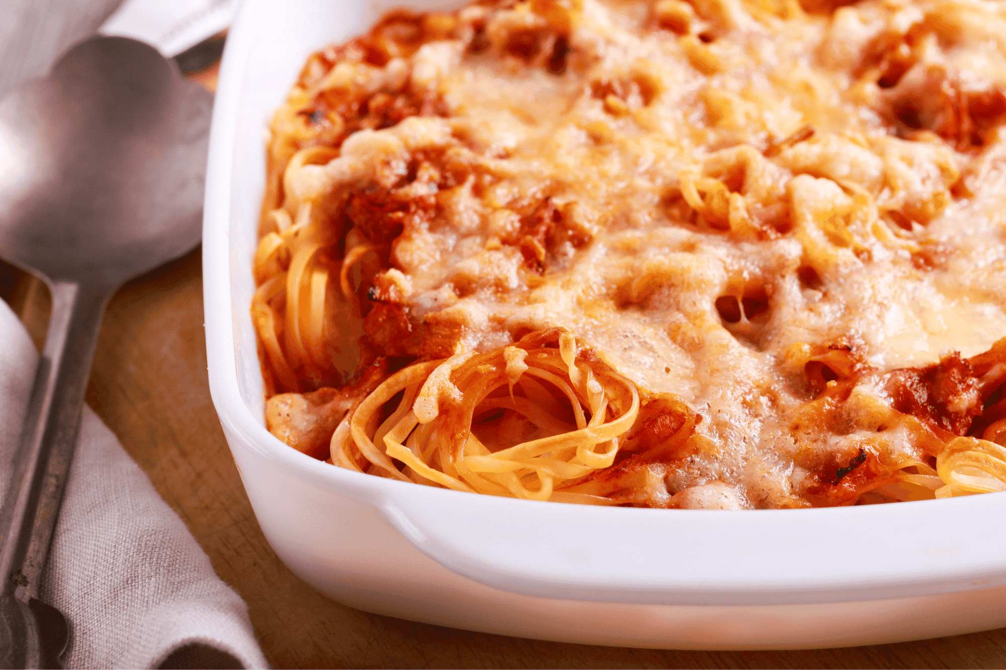 Heavenly Baked Spaghetti Lasagna