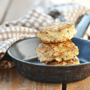 Whole Grain Chicken Patties