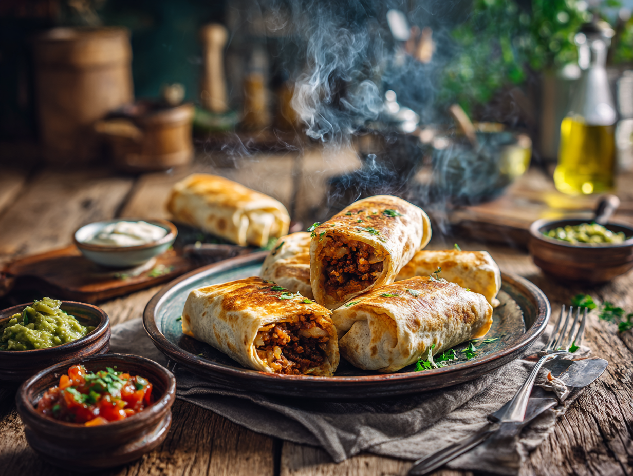 Satisfying Burritos With Minced Lamb 2 Absolutely The Best Turkey Taco Stack