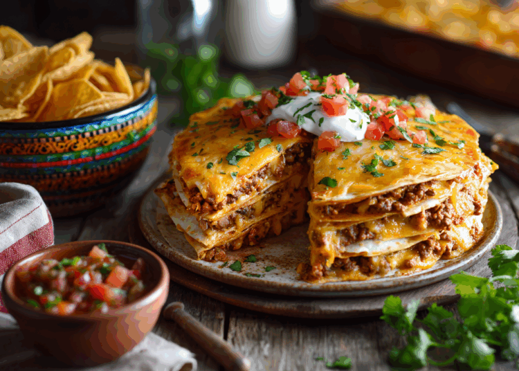 Absolutely The Best Turkey Taco Stack