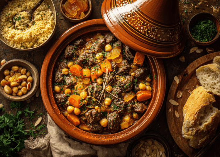 Filling Moroccan Lamb Tagine