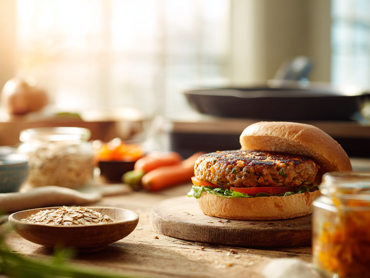 Delicious And Guilt-Free Garden Burgers