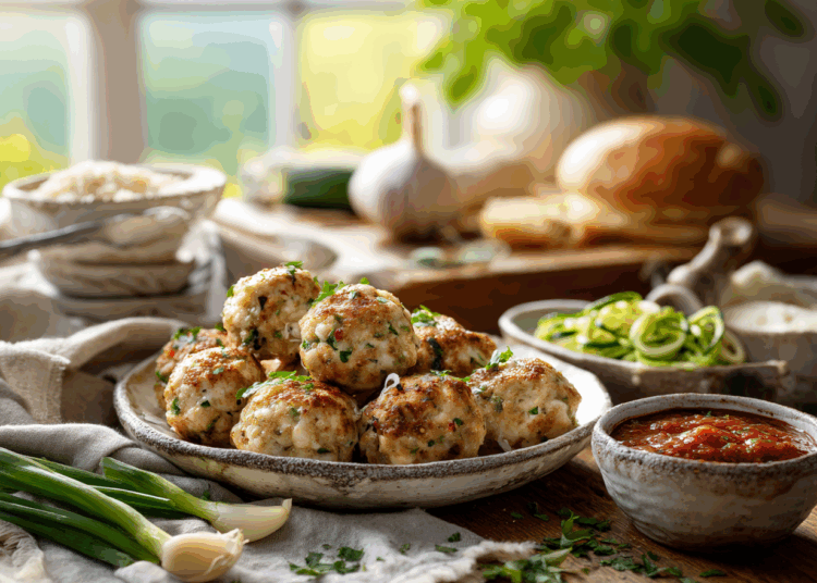 Easy And Healthy Turkey And Zucchini Meatballs