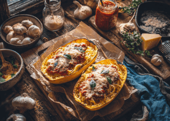 Seriously Good Skinny Spaghetti Squash Boats