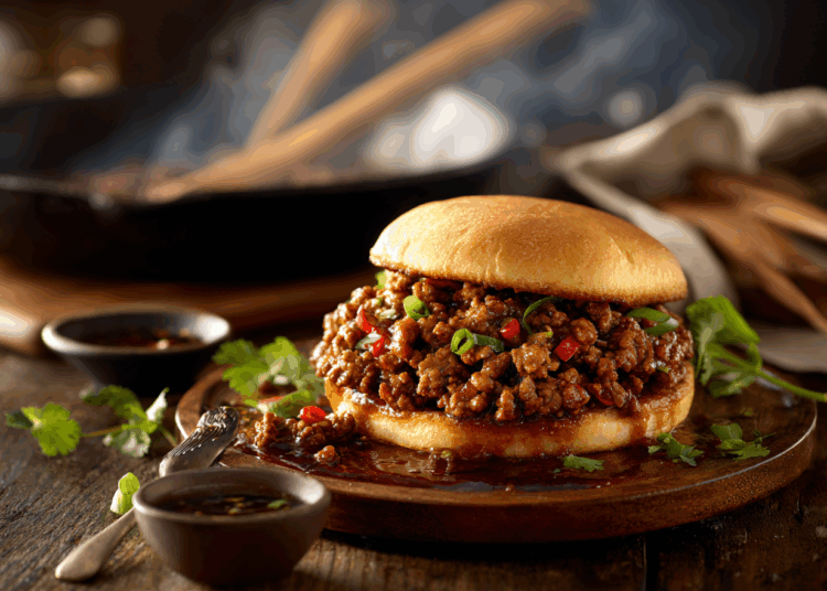 Authentic Asian Sloppy Joes