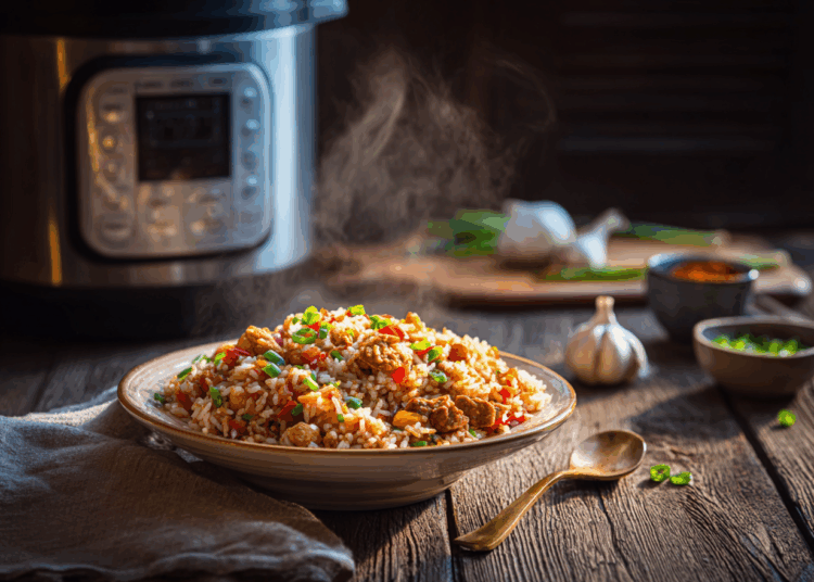 Easy Instant Pot Cajun Chicken And Rice
