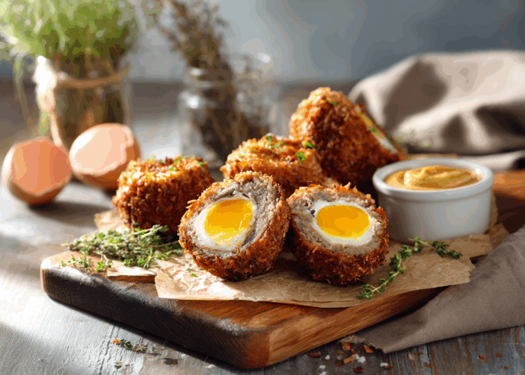 Crispy Paleo Scotch Eggs
