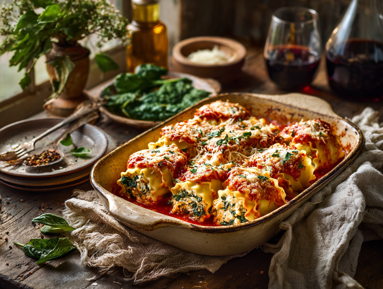 Savoury Lasagna Roll Ups2