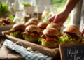 Gourmet Bacon And Bleu Turkey Sliders
