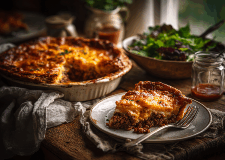 Perfect Cheeseburger Pie