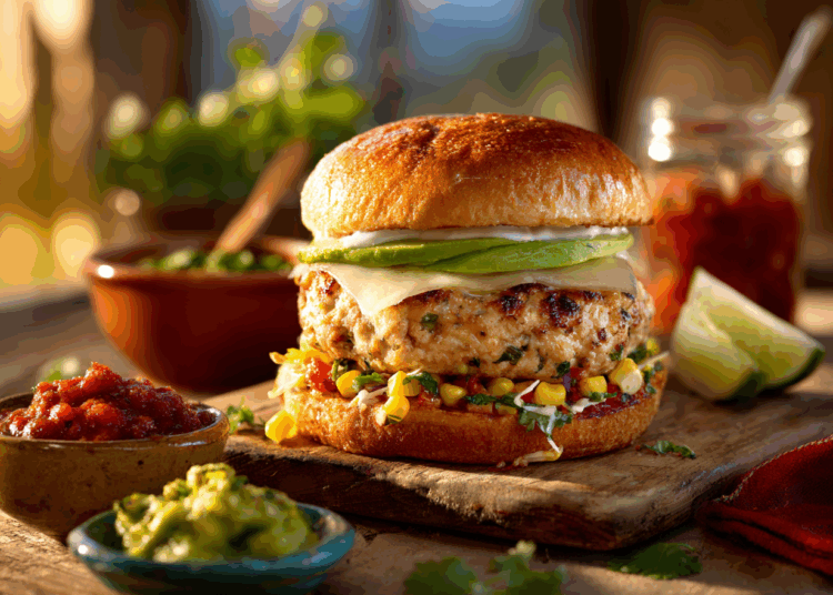 Enjoyable Southwestern Turkey Burgers