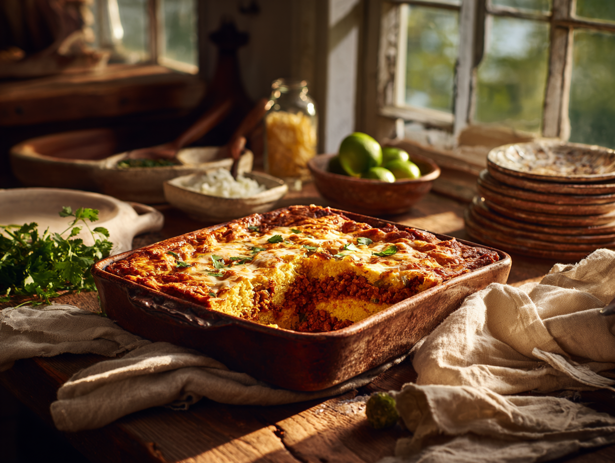 Appetizing Enchilada Pie