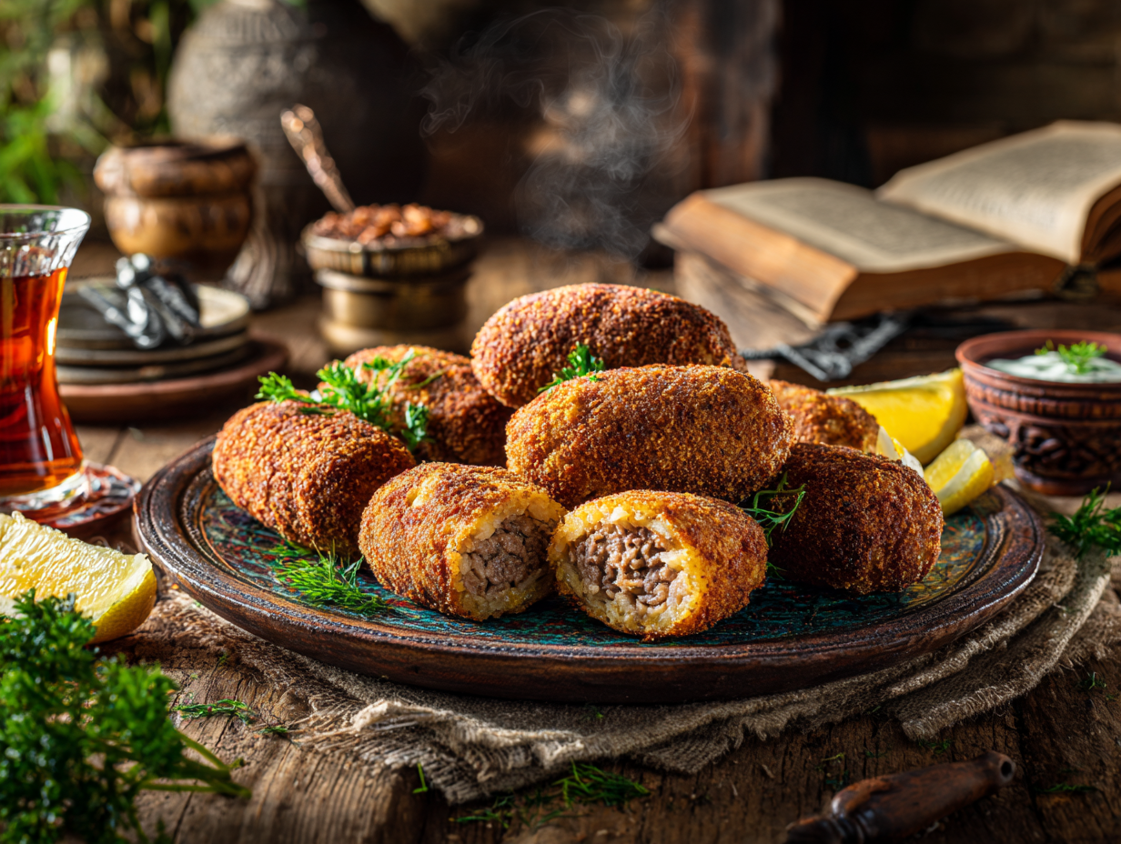 Filling Beef And Rice Croquettes 2 Filling Beef And Rice Croquettes