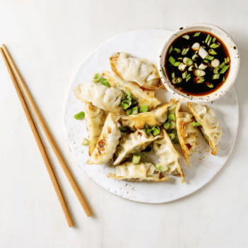 Juicy Pork Dumplings With Black Vinegar