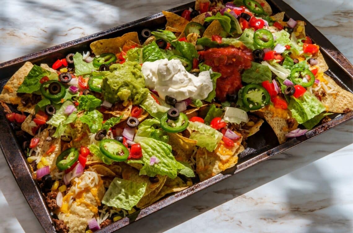 The Best Enchilada Nachos 1 Enchilada Nachos