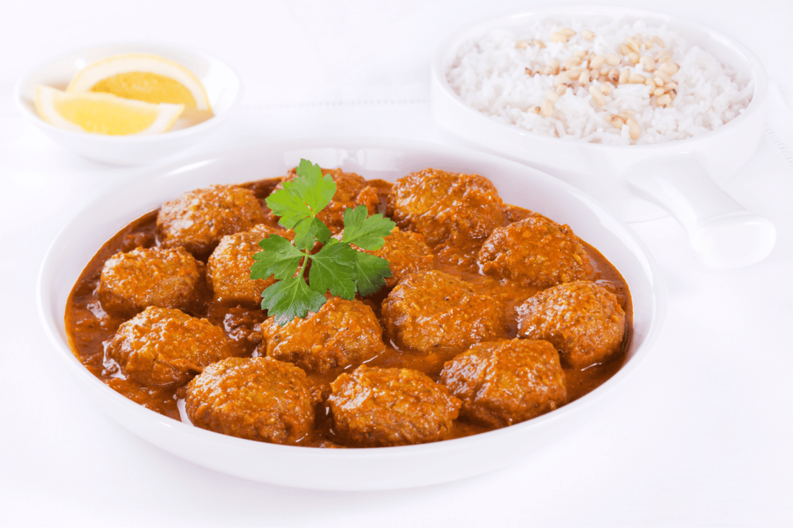 Meatballs With Ham And Curry