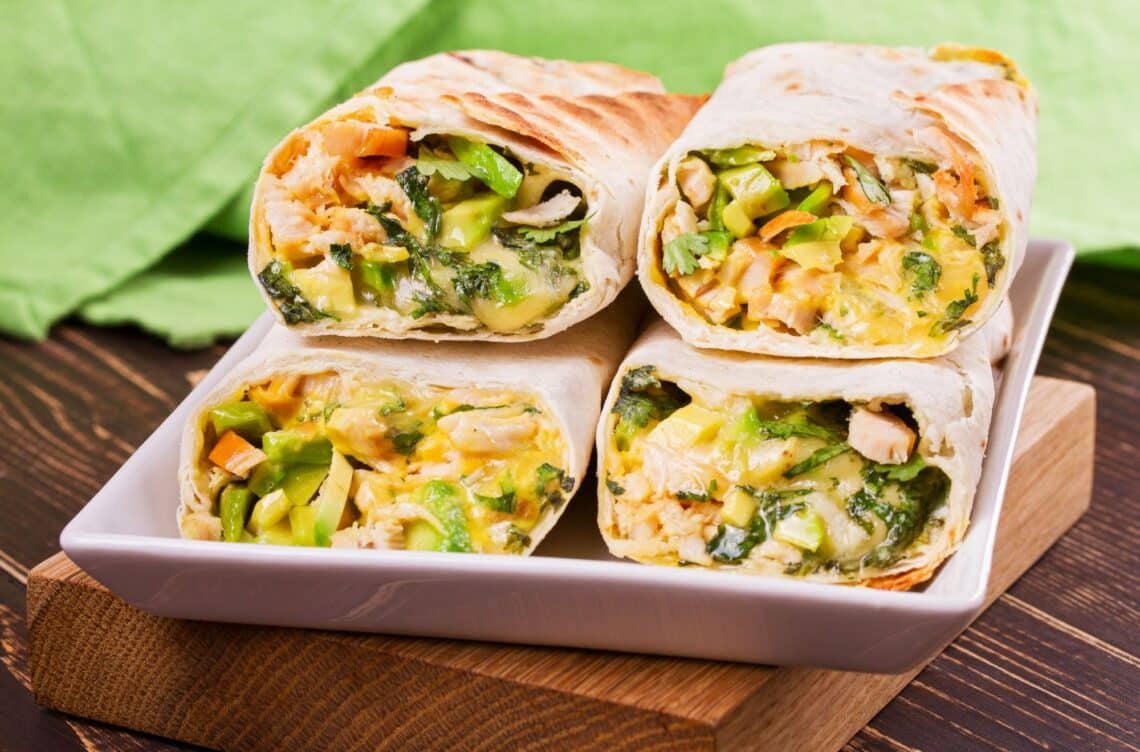 Easy Gluten-Free Chicken Club Wrap Recipe